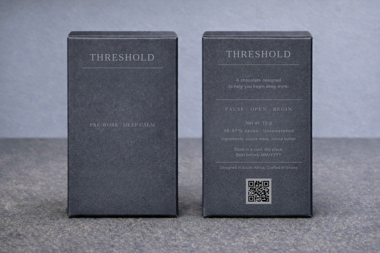 Threshold — Pre-Work Deep Calm